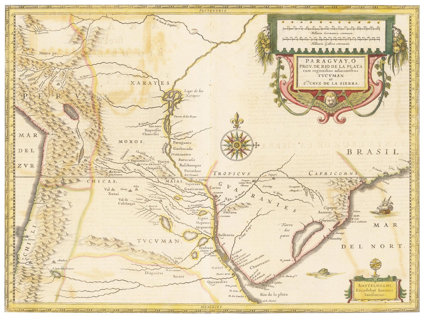 Paraguay um 1638