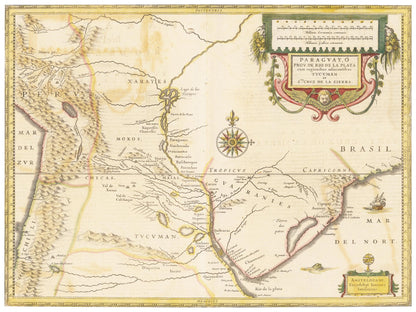 Paraguay um 1638