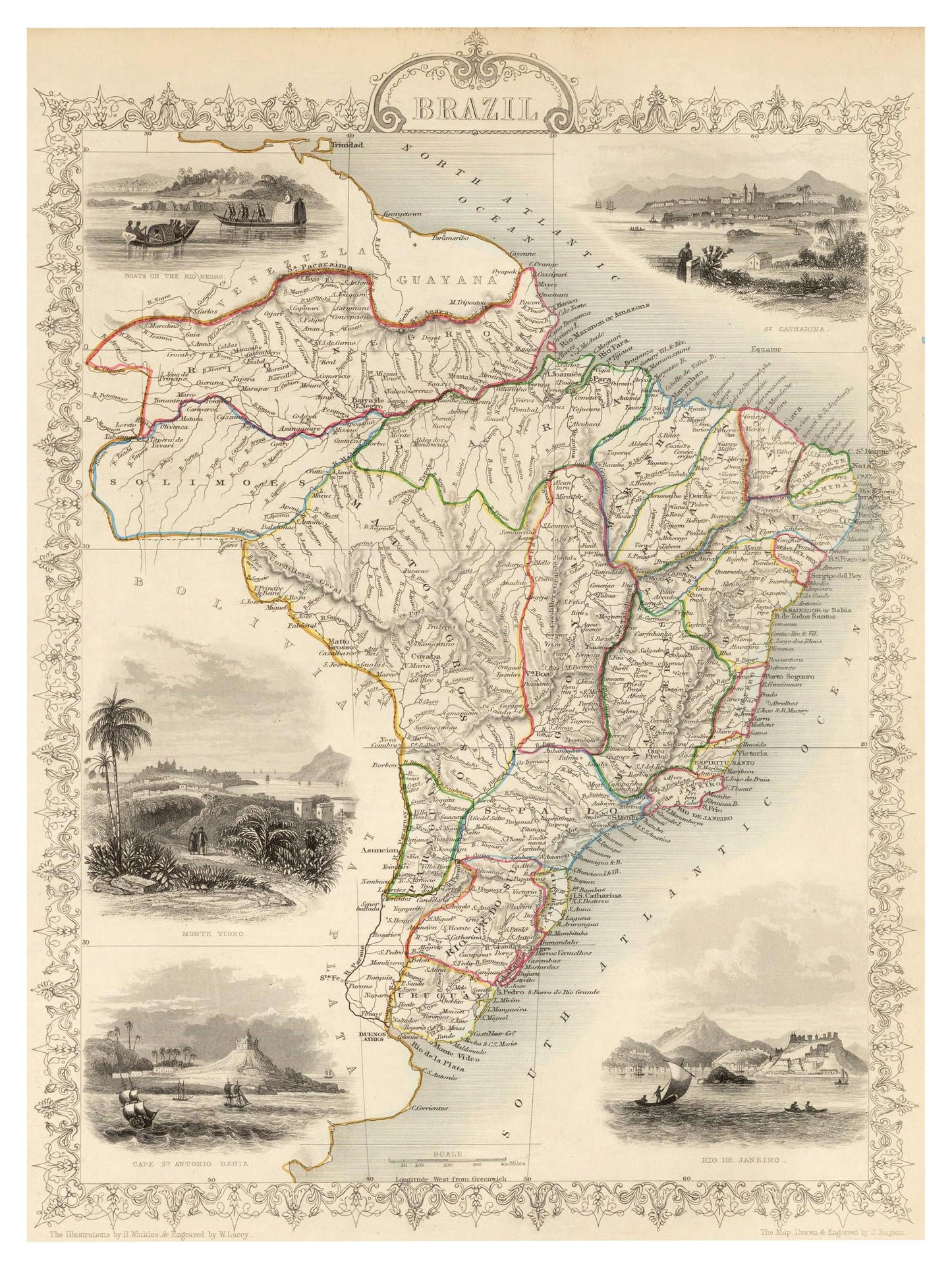 Brasilien um 1850