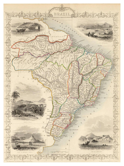 Brasilien um 1850
