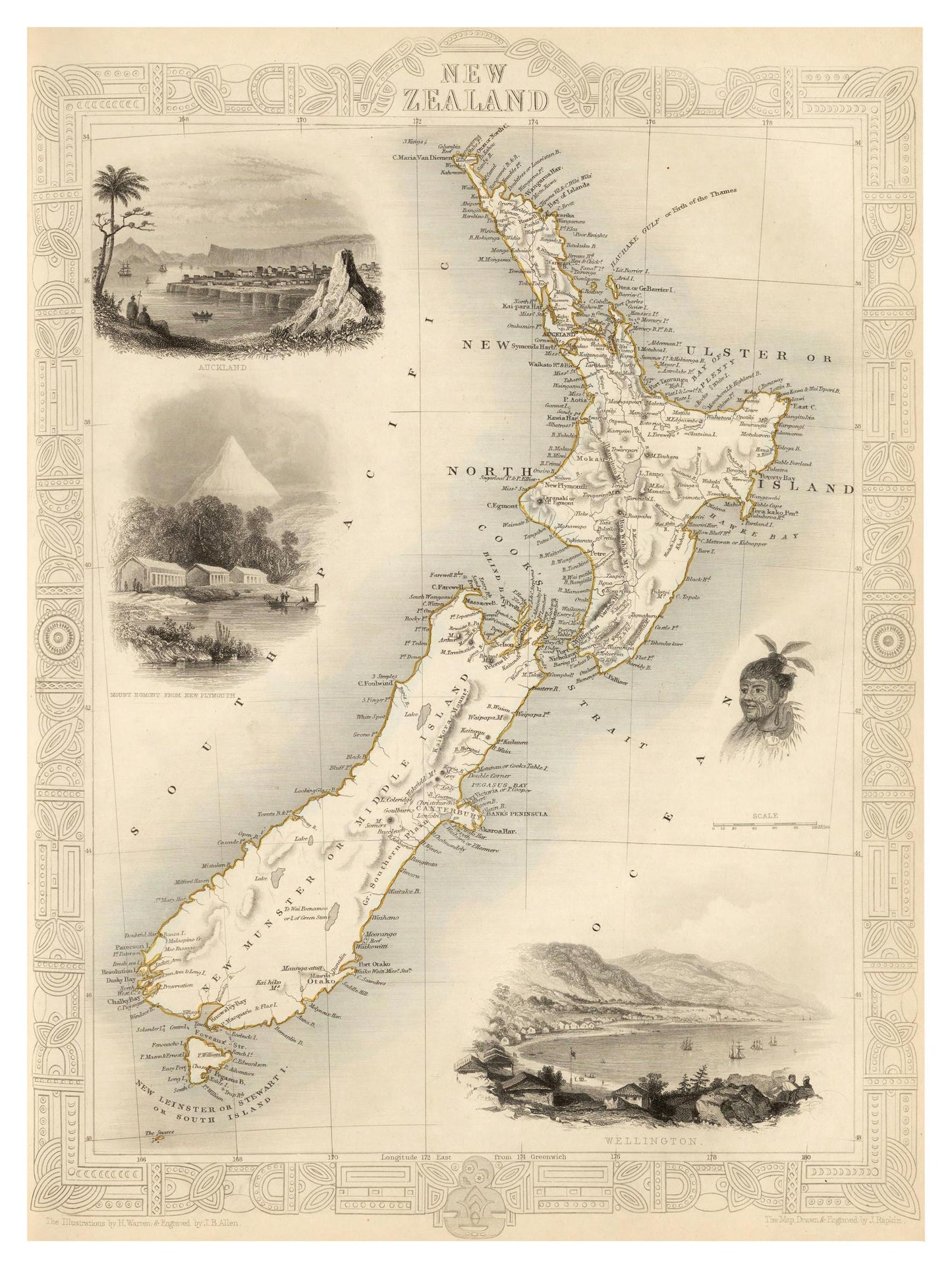 Neuseeland um 1850
