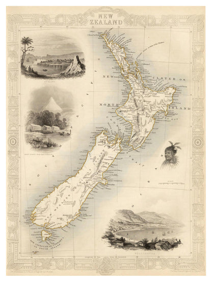 Neuseeland um 1850