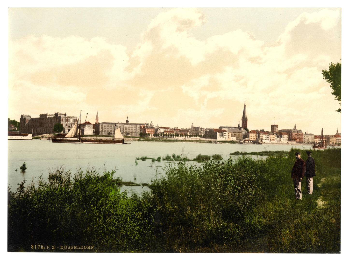 Historische Ansicht Düsseldorf um 1895