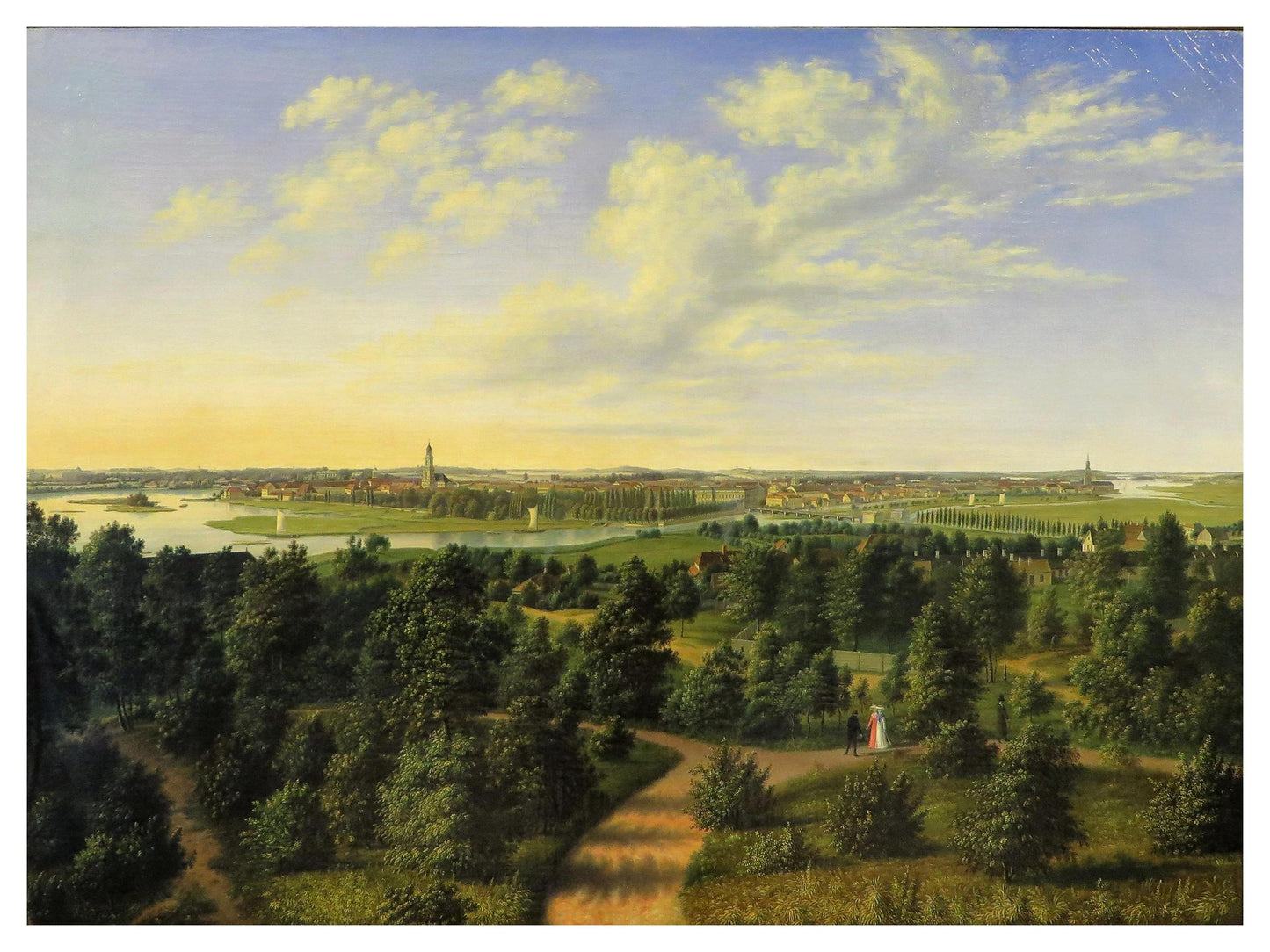Historische Ansicht Potsdam um 1825