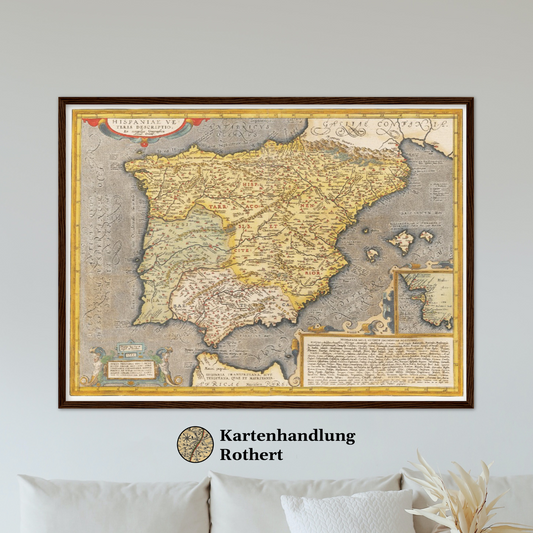 Historical city map  Test product horizontal 3 sizes