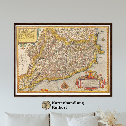 Historical city map  Test product horizontal 3 sizes
