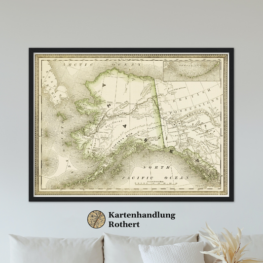 Historical city map  Test product horizontal 3 sizes
