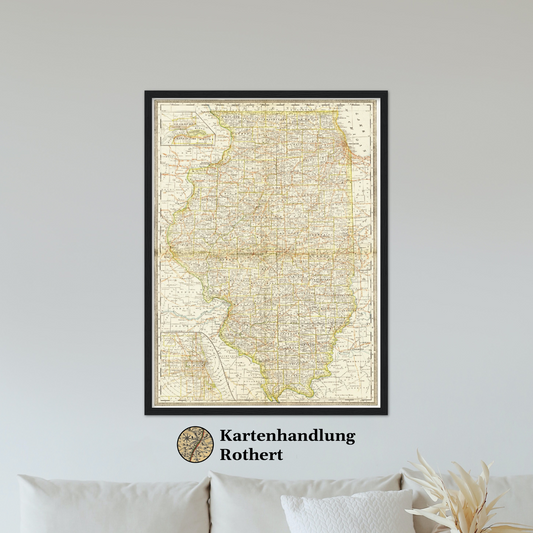 Historical city map  Test product horizontal 3 sizes