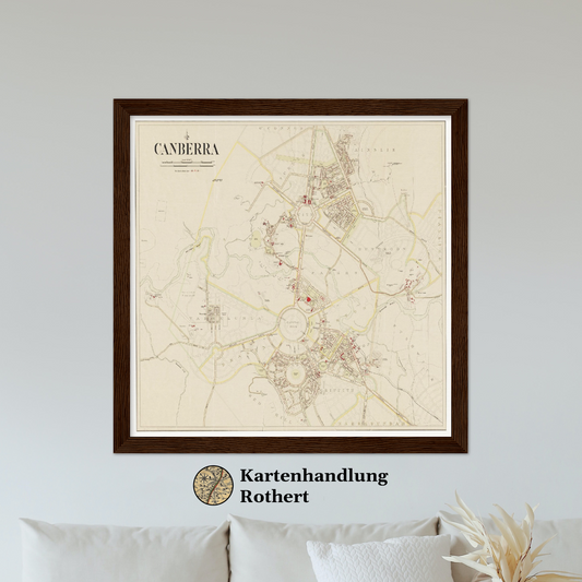 Historical city map  Test product horizontal 3 sizes