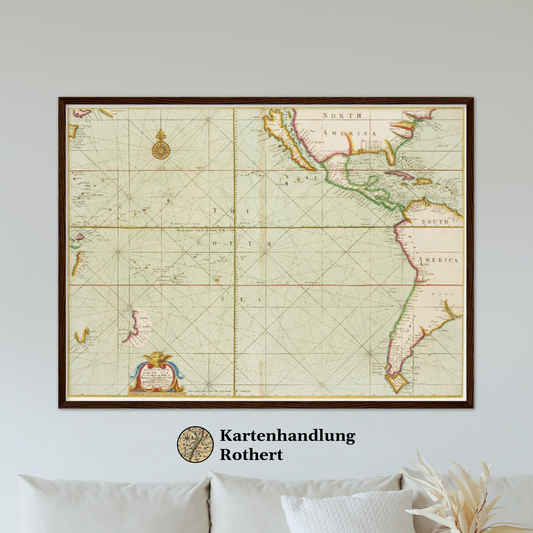 Historical city map  Test product horizontal 3 sizes