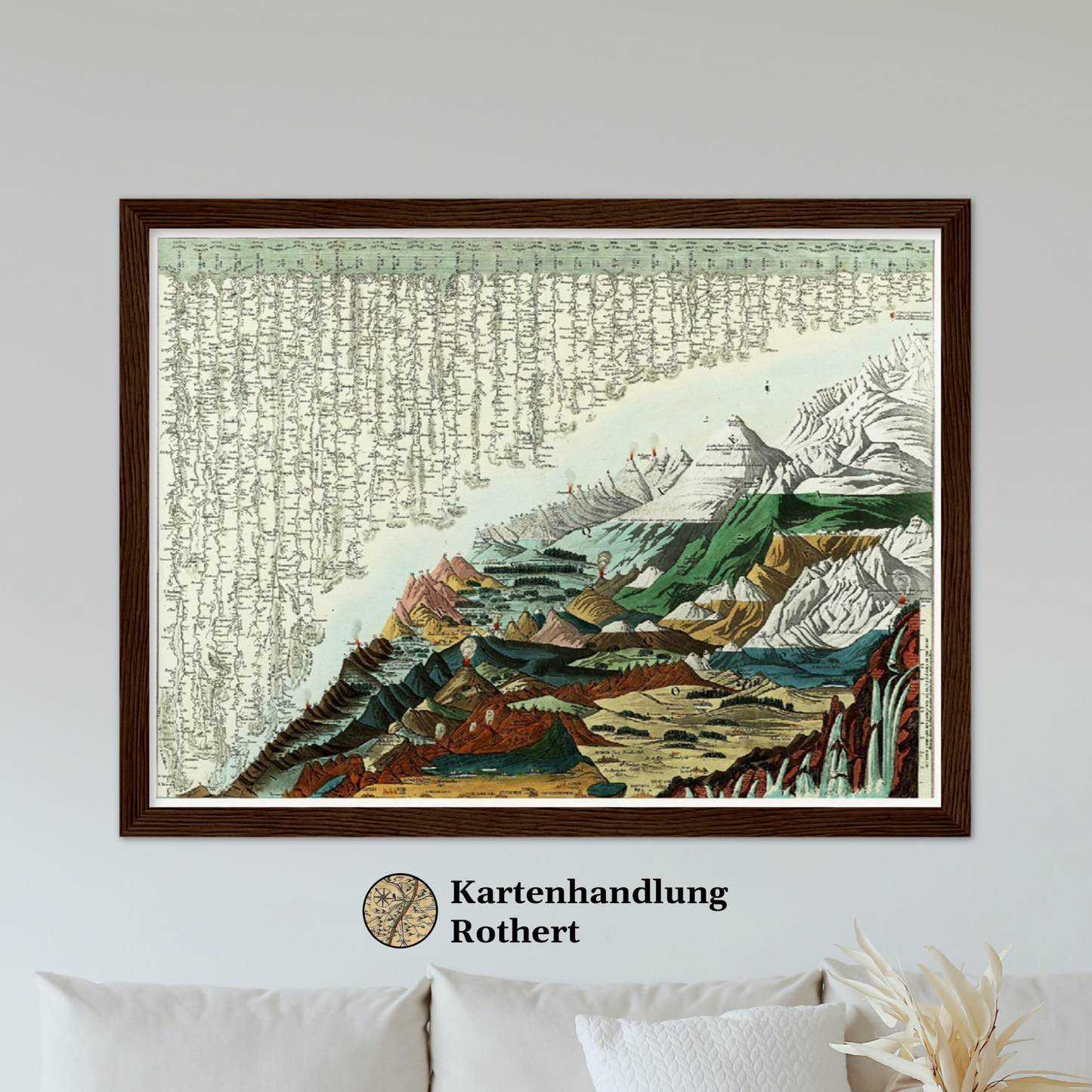 Historical city map  Test product horizontal 3 sizes