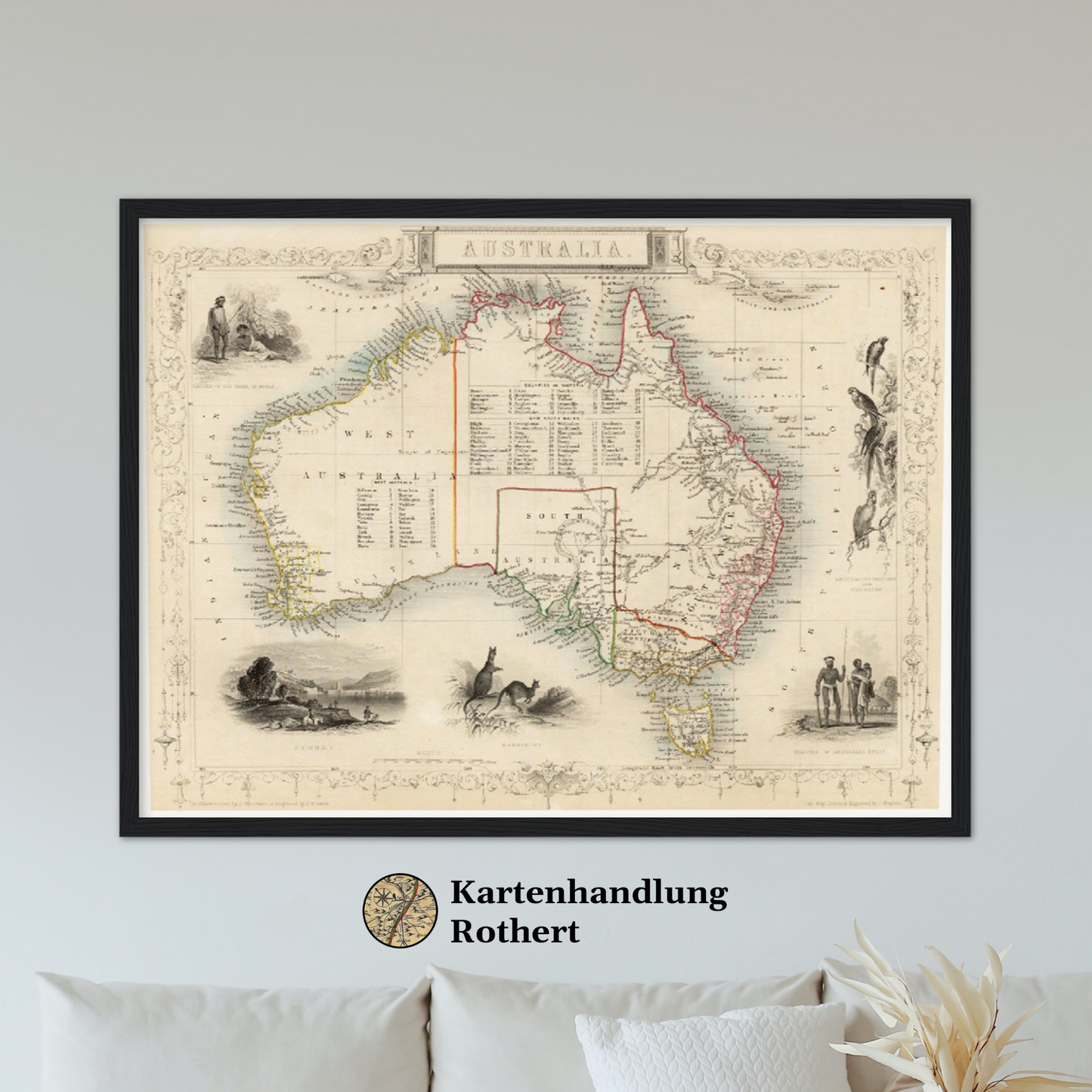 Australien um 1850