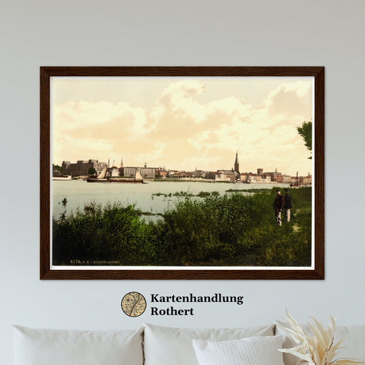 Historische Ansicht Düsseldorf um 1895