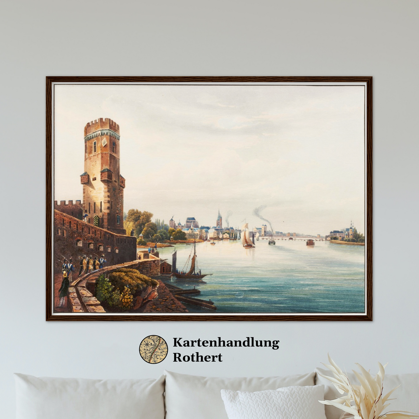 Historische Ansicht Köln um 1800