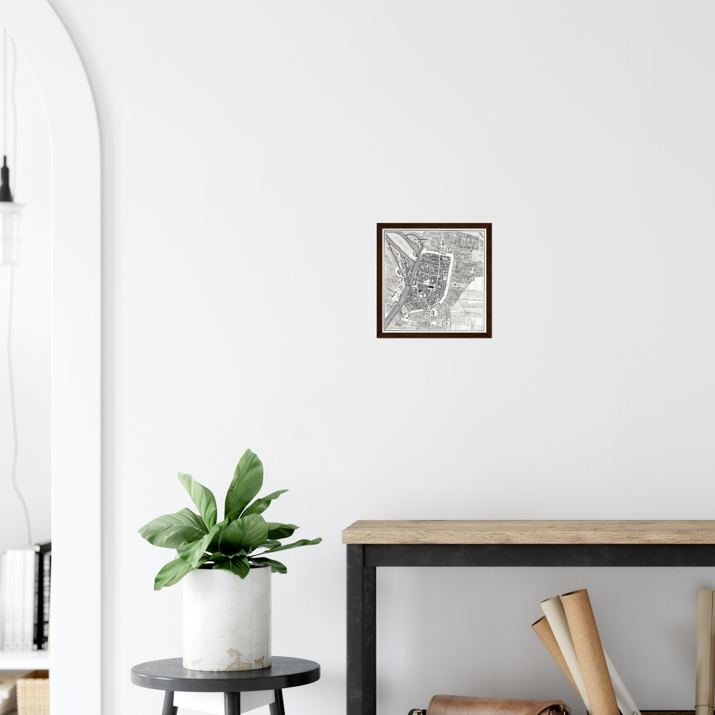 Historischer Stadtplan Heilbronn um 1834