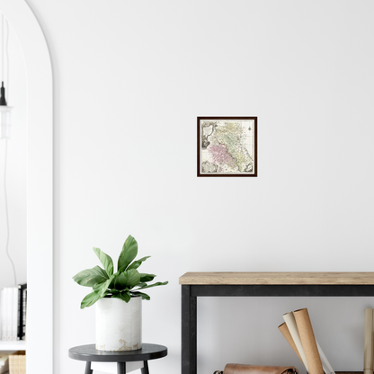 Historical city map  Test product horizontal 3 sizes