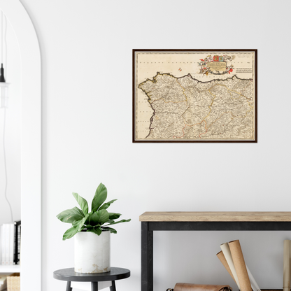 Historical city map  Test product horizontal 3 sizes