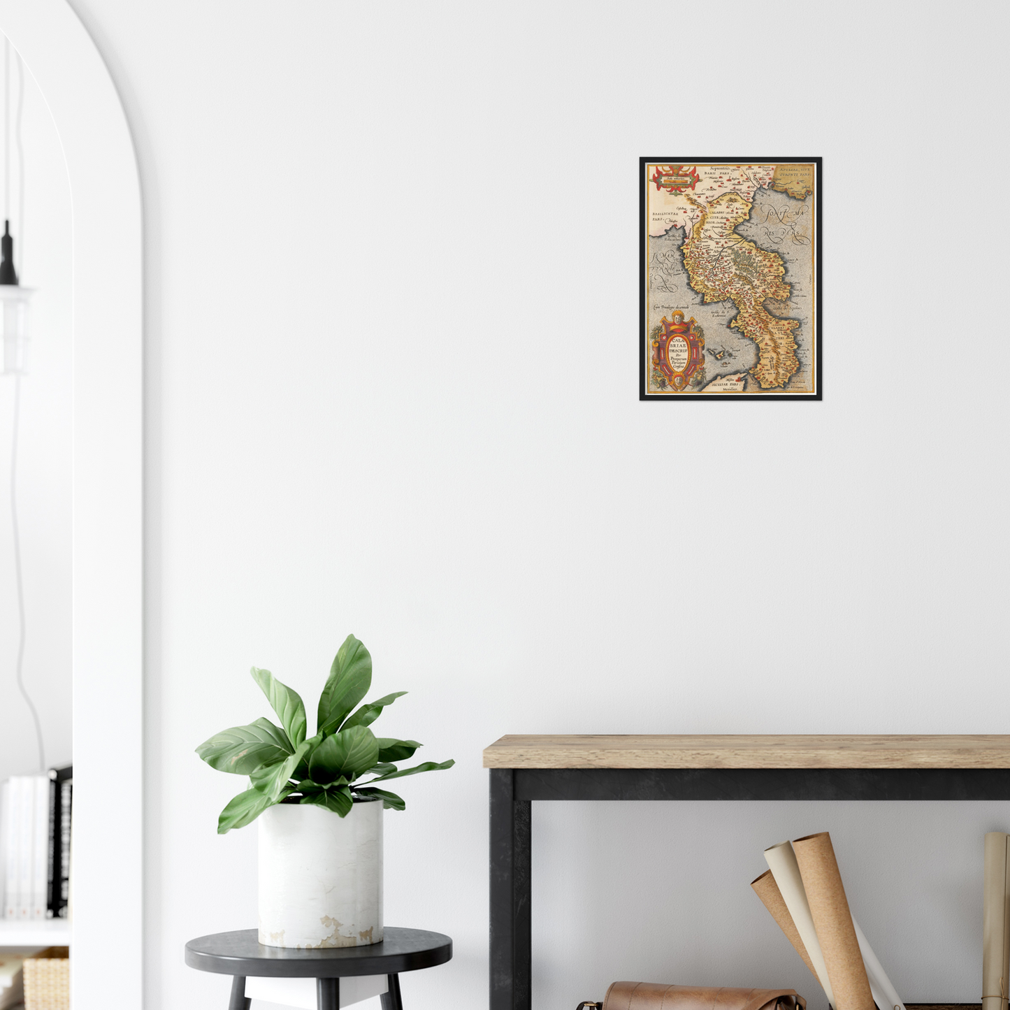 Historical city map  Test product horizontal 3 sizes