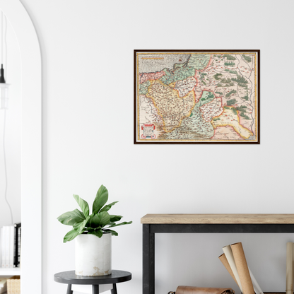 Historical city map  Test product horizontal 3 sizes