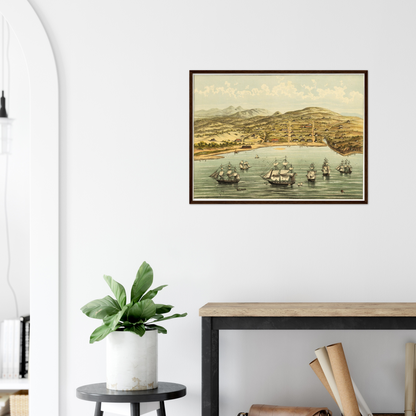 Historical city map  Test product horizontal 3 sizes