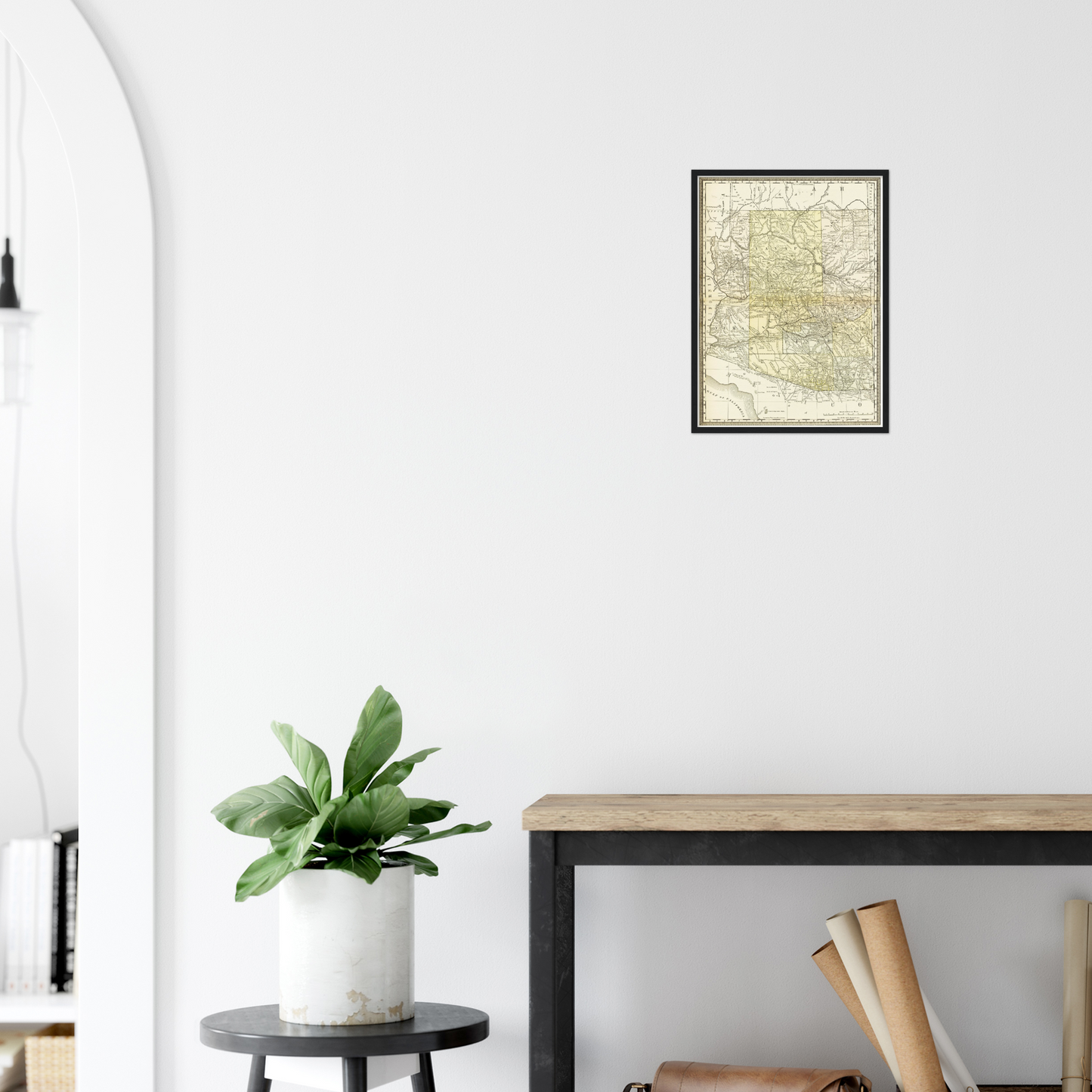 Historical city map  Test product horizontal 3 sizes