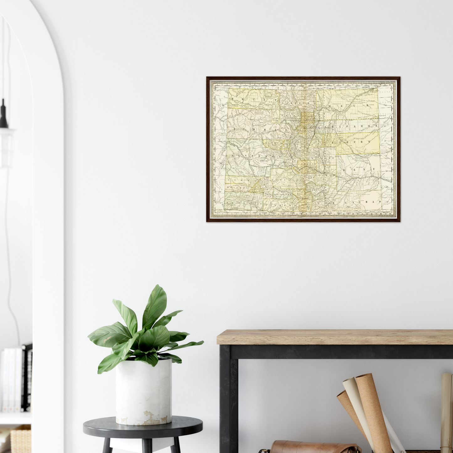 Historical city map  Test product horizontal 3 sizes