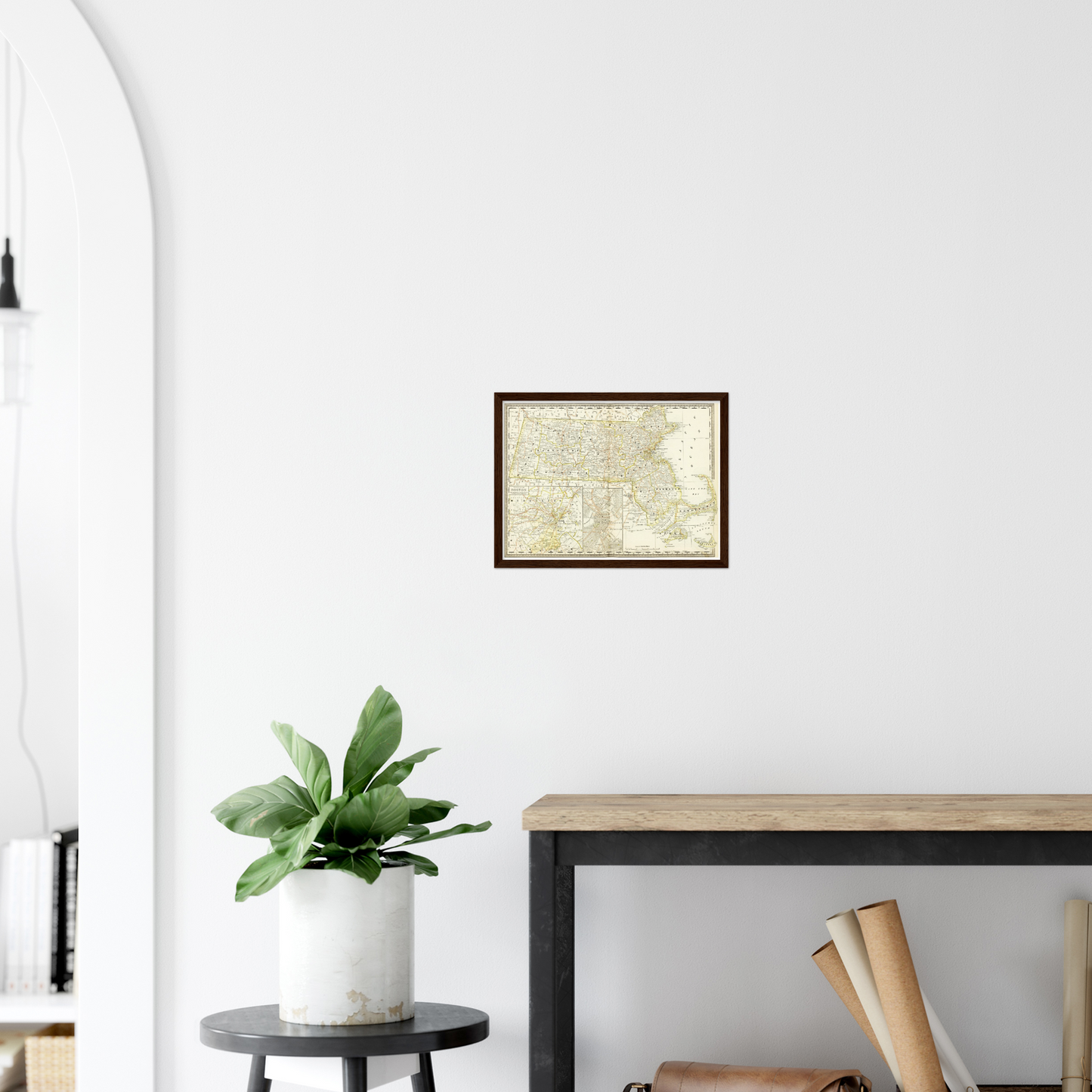 Historical city map  Test product horizontal 3 sizes