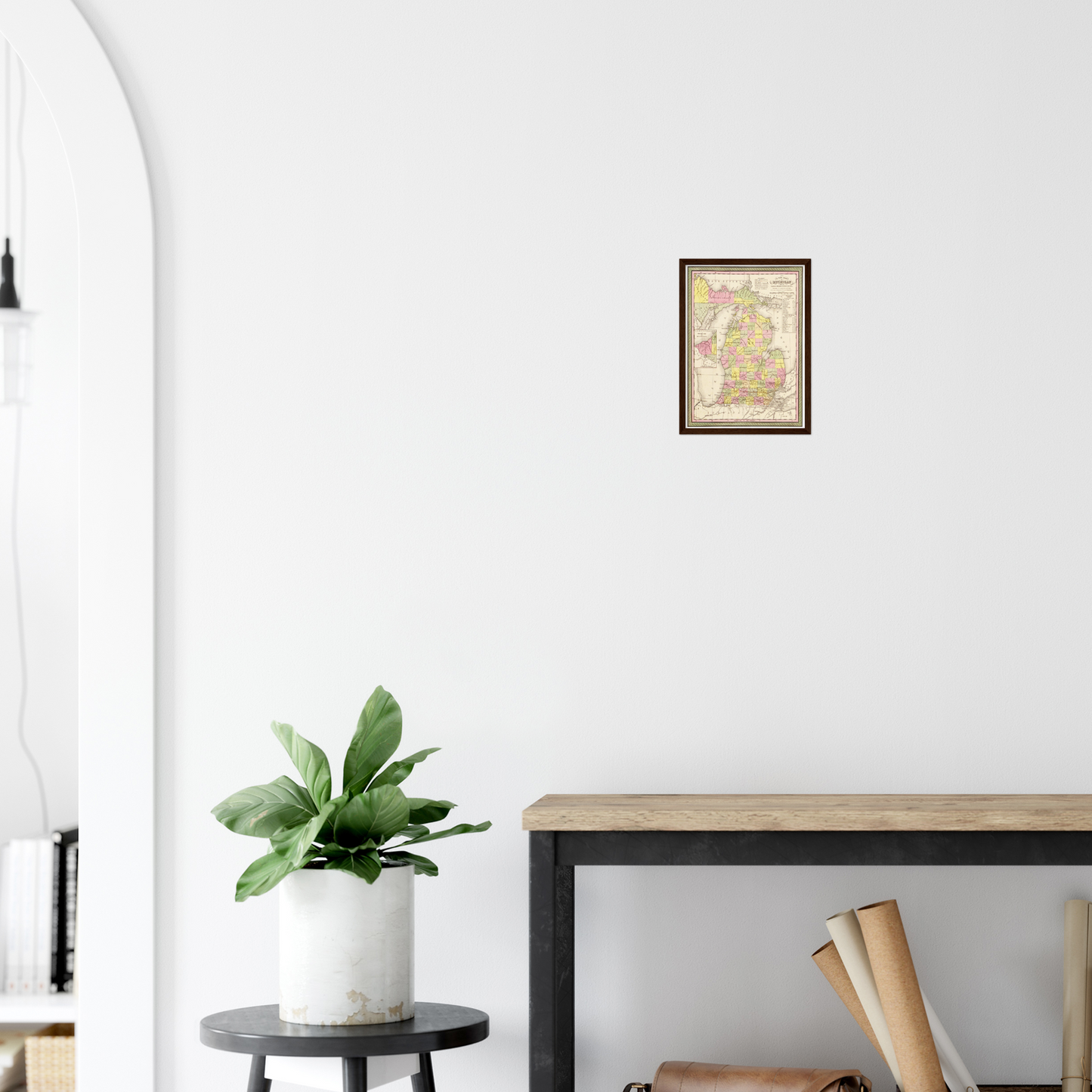 Historical city map  Test product horizontal 3 sizes