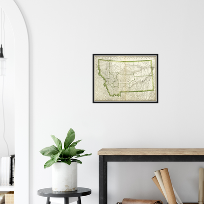 Historical city map  Test product horizontal 3 sizes