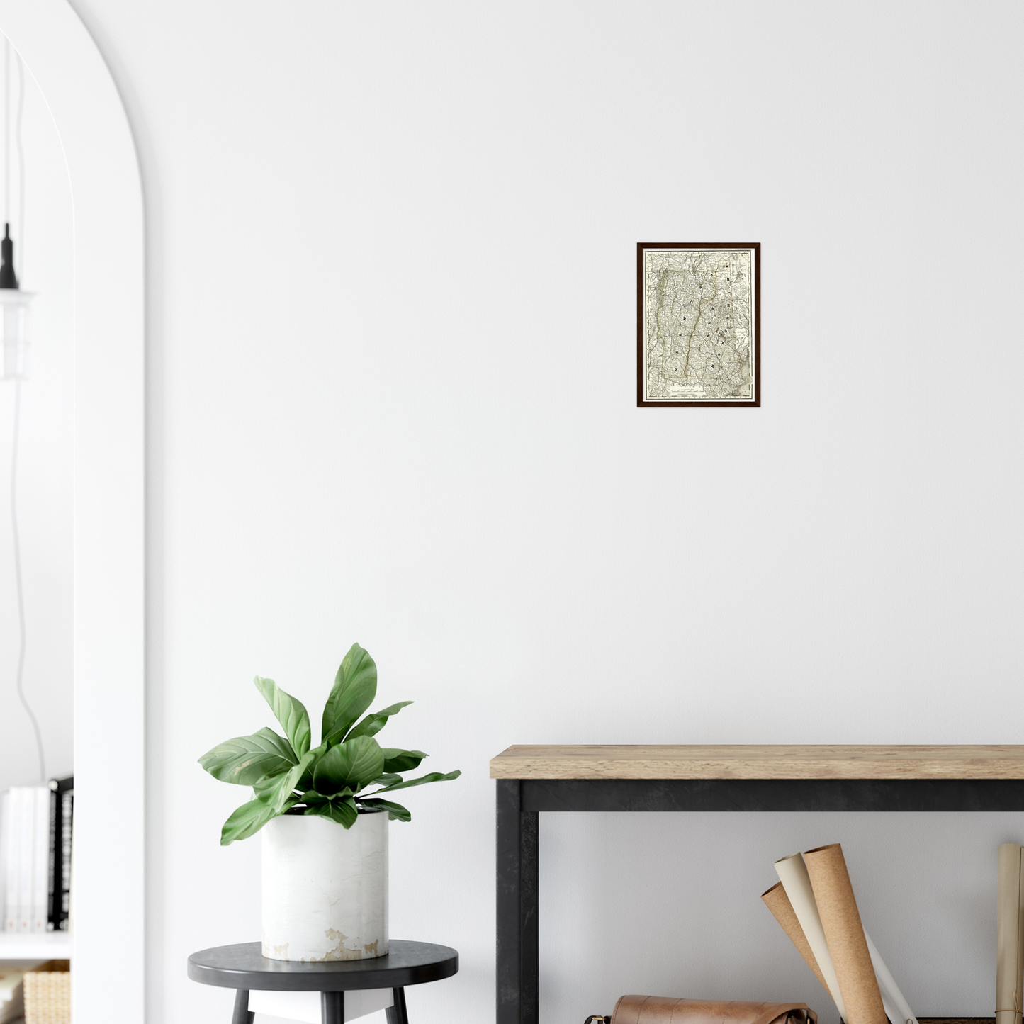 Historical city map  Test product horizontal 3 sizes