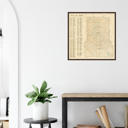 Historical city map  Test product horizontal 3 sizes