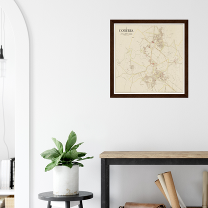 Historical city map  Test product horizontal 3 sizes