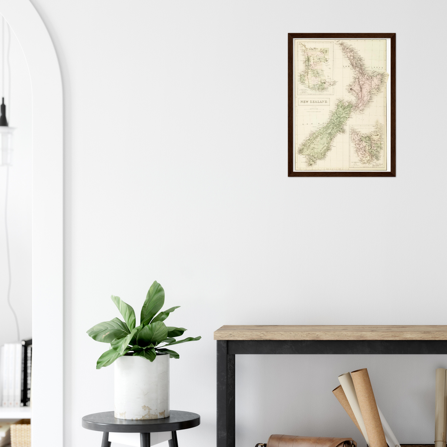 Historical city map  Test product horizontal 3 sizes