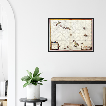 Historical city map  Test product horizontal 3 sizes