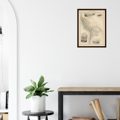 Bolivien & Peru um 1850