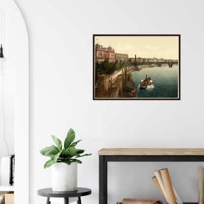 London Themse um 1895