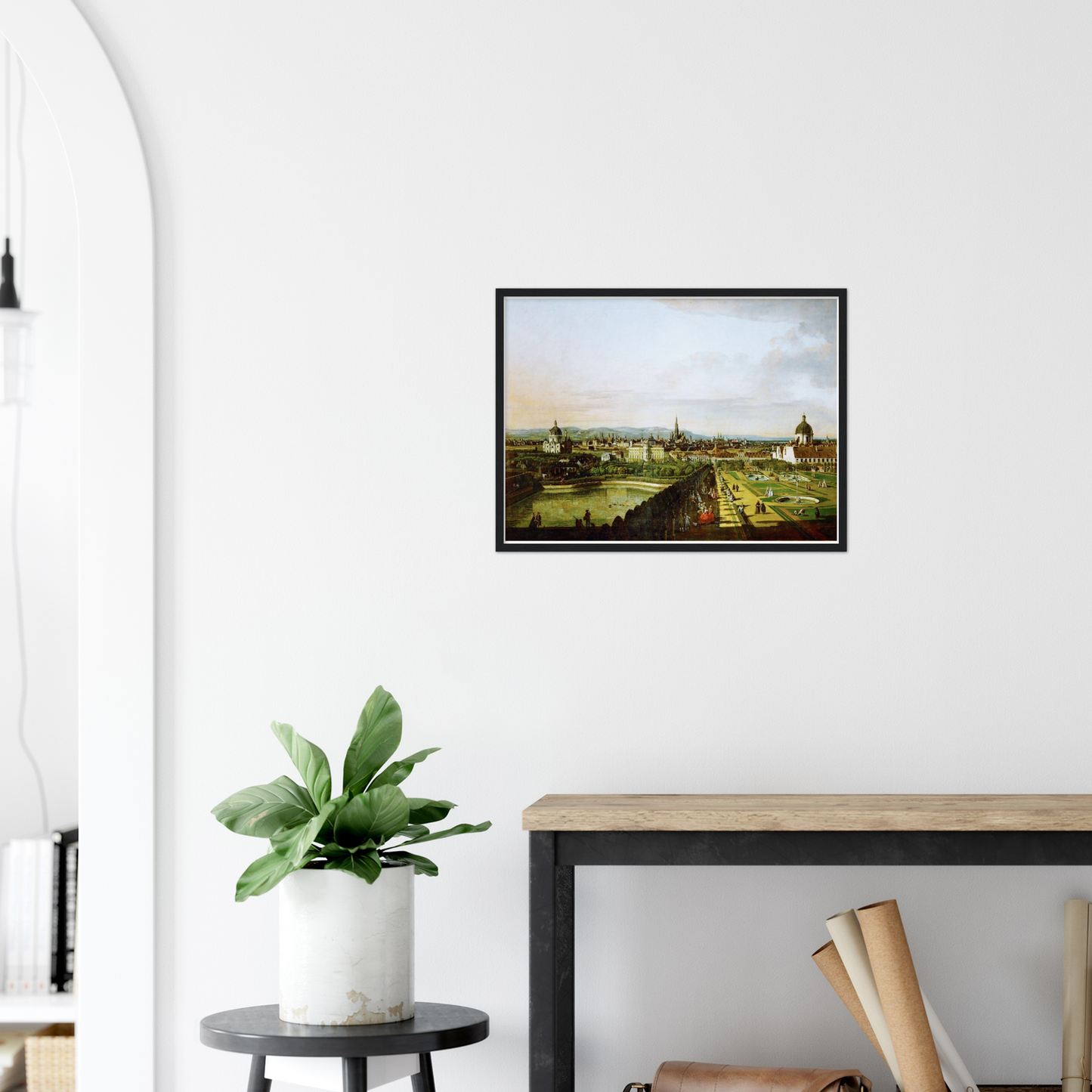 Historische Ansicht Wien um 1750