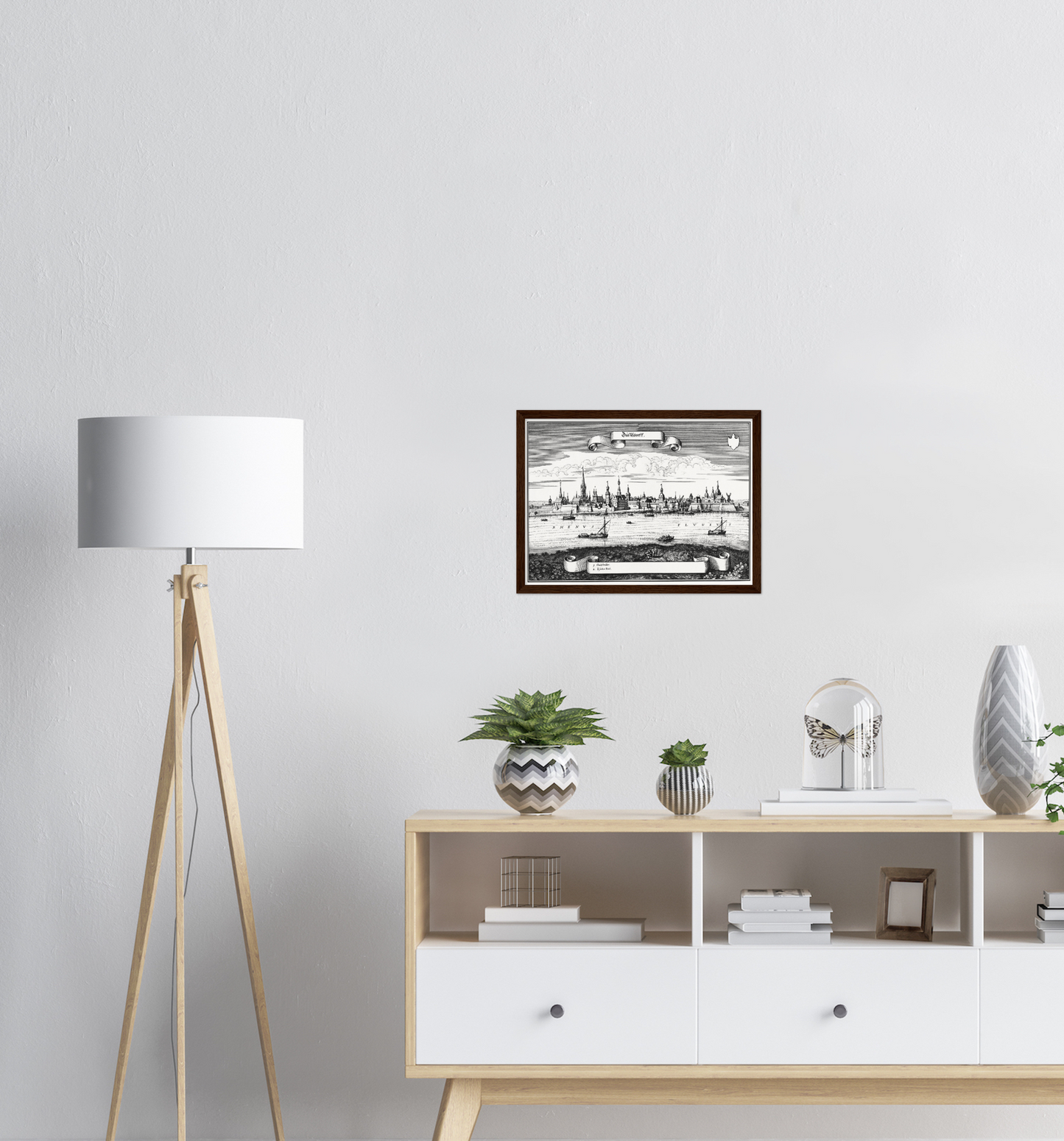 Historical city map  Test product horizontal 3 sizes