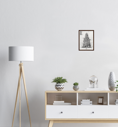 Historical city map  Test product horizontal 3 sizes