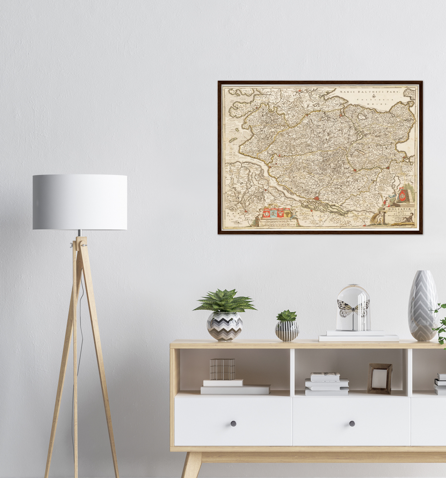 Historical city map  Test product horizontal 3 sizes