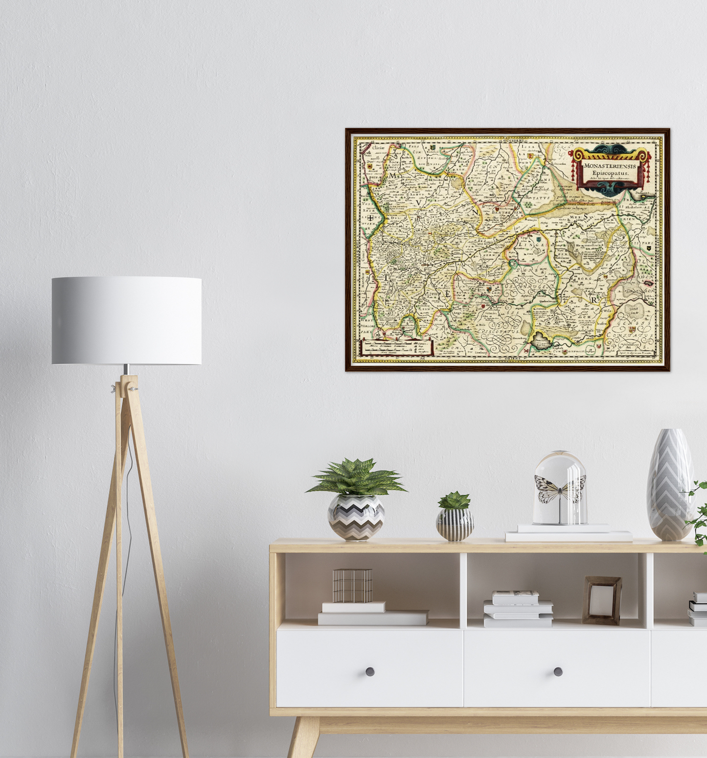 Historical city map  Test product horizontal 3 sizes