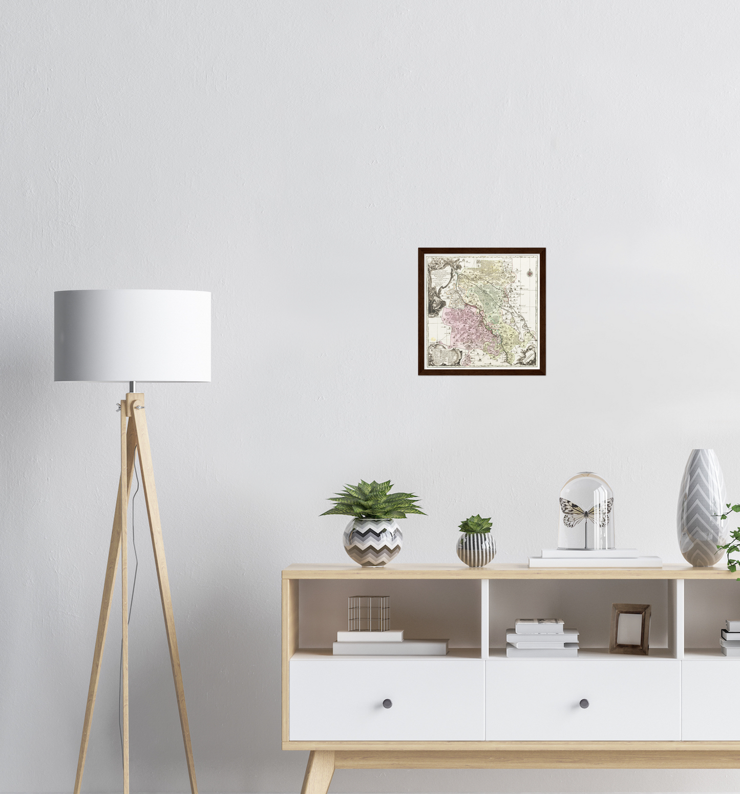 Historical city map  Test product horizontal 3 sizes