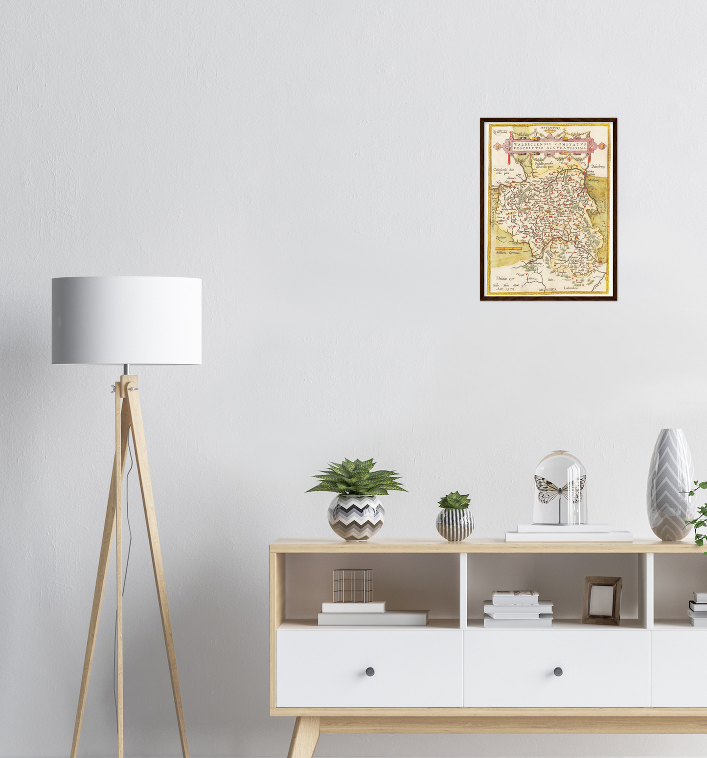 Historical city map  Test product horizontal 3 sizes