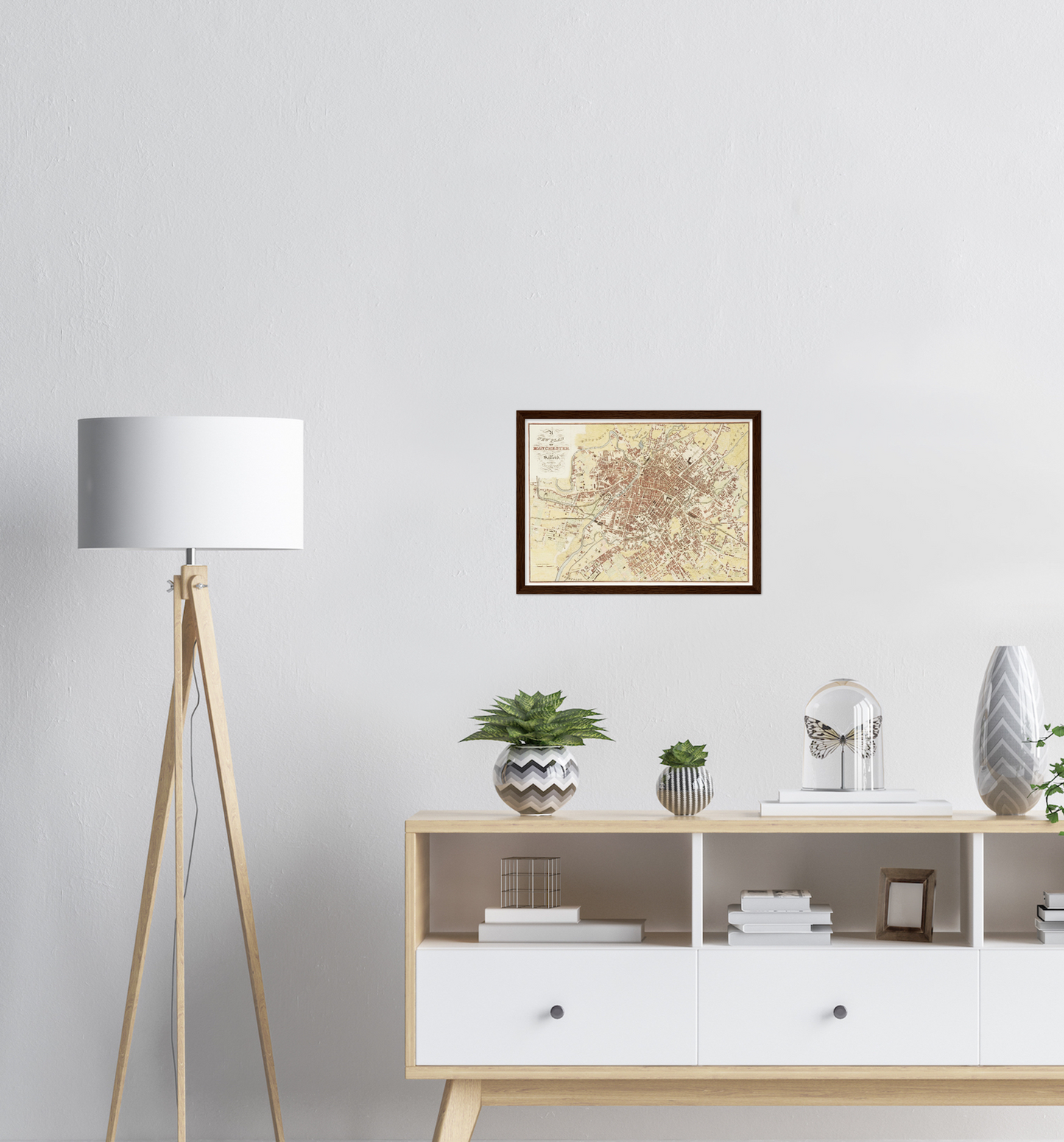 Historical city map  Test product horizontal 3 sizes