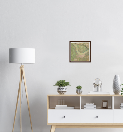 Historical city map  Test product horizontal 3 sizes