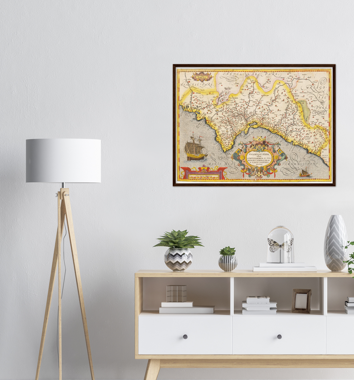 Historical city map  Test product horizontal 3 sizes