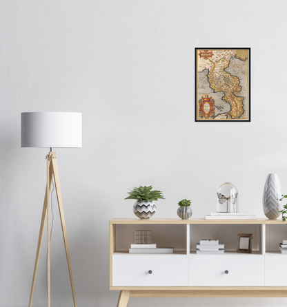 Historical city map  Test product horizontal 3 sizes