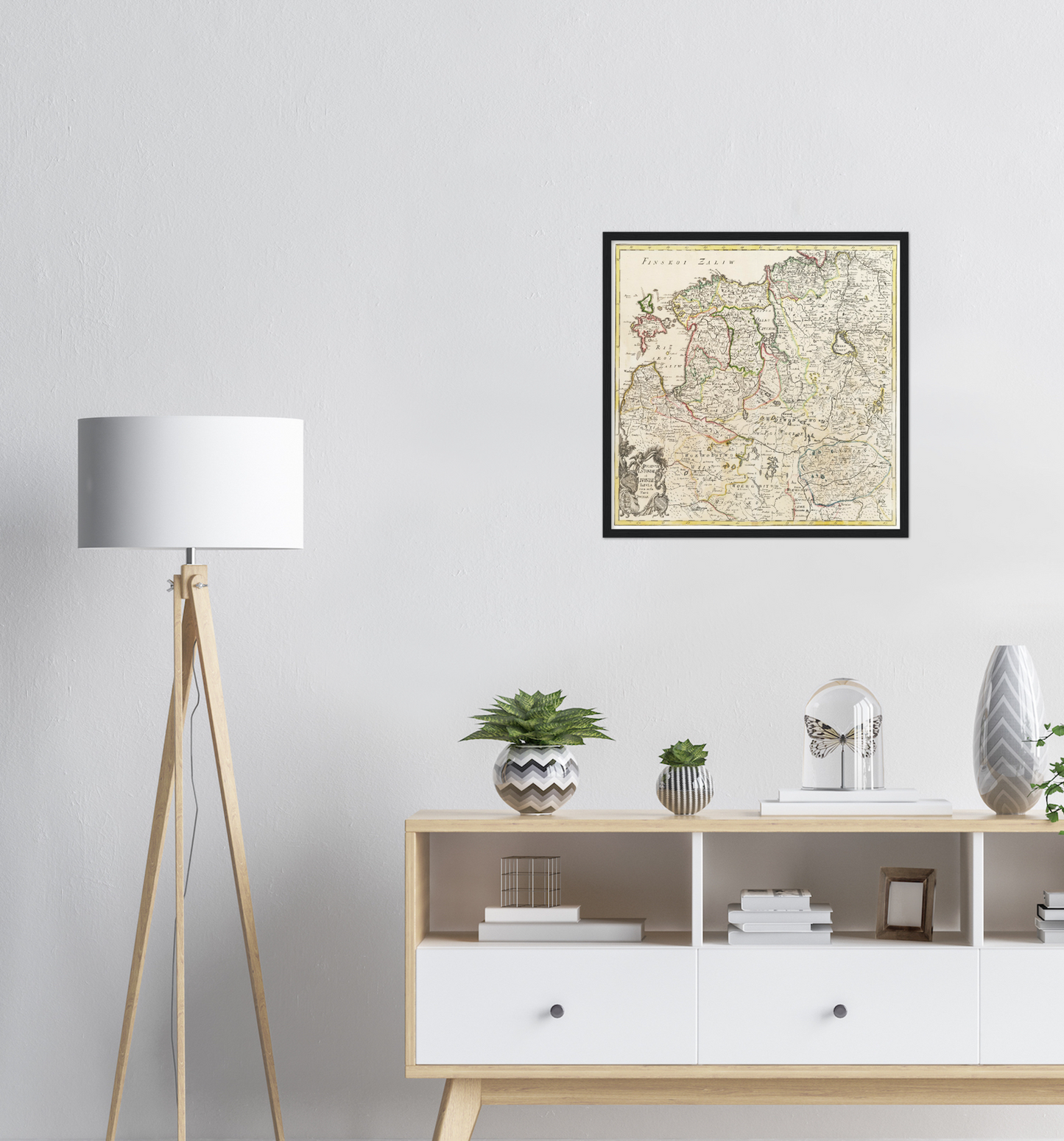 Historical city map  Test product horizontal 3 sizes