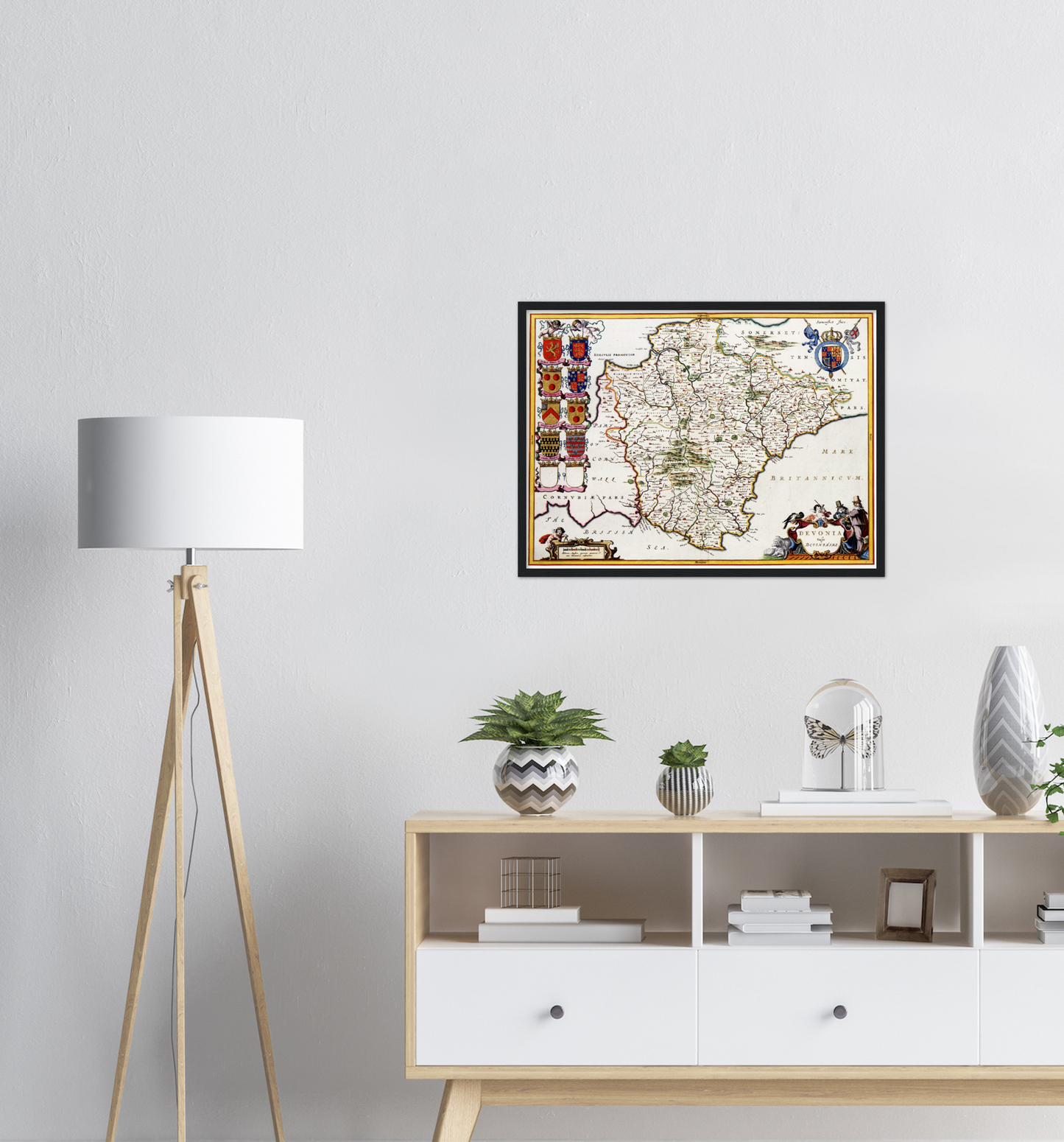 Historical city map  Test product horizontal 3 sizes
