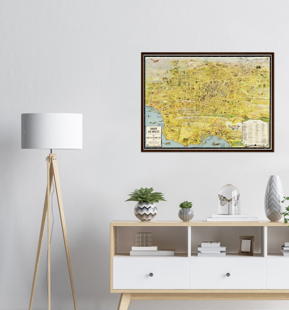 Historical city map  Test product horizontal 3 sizes